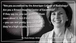 Quote and image of Dr. Paula George
