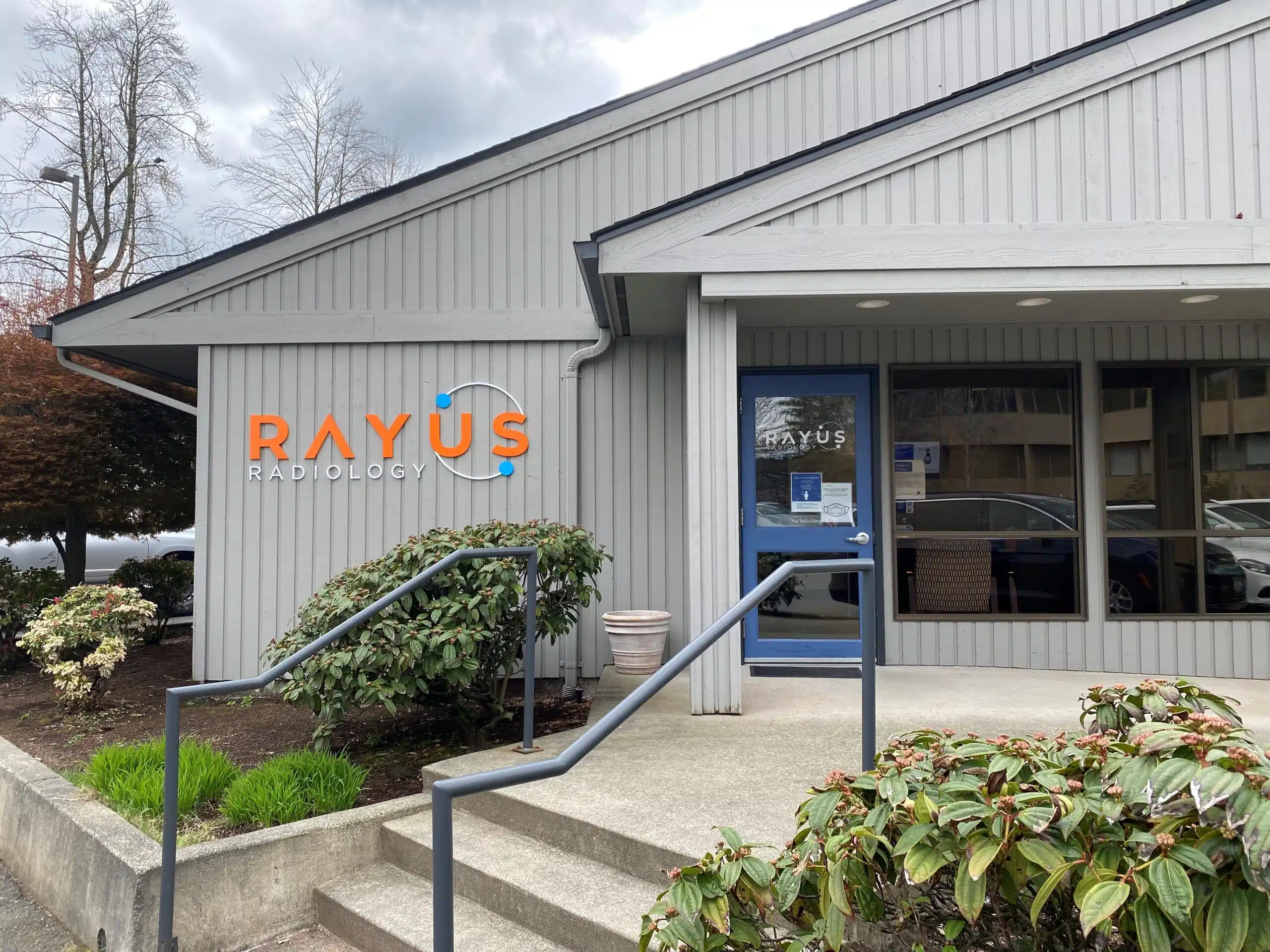 RAYUS Radiology diagnostic imaging center in 1310 116th Ave. NE., Suite E, Bellevue, WA 98004