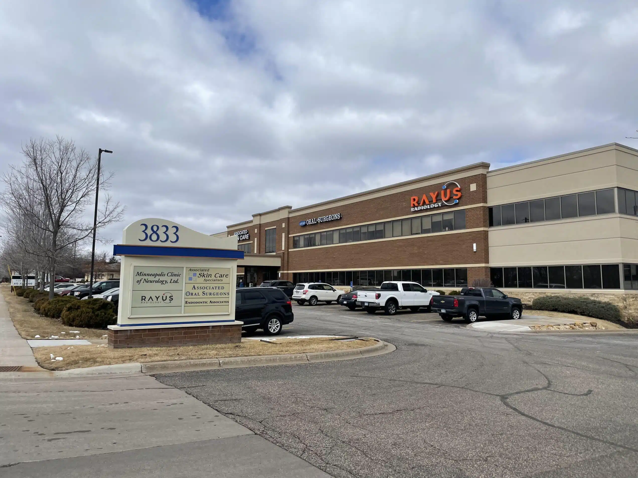 RAYUS Radiology diagnostic imaging center in 3833 Coon Rapids Blvd. NW, Suite 120, Coon Rapids, MN 55433