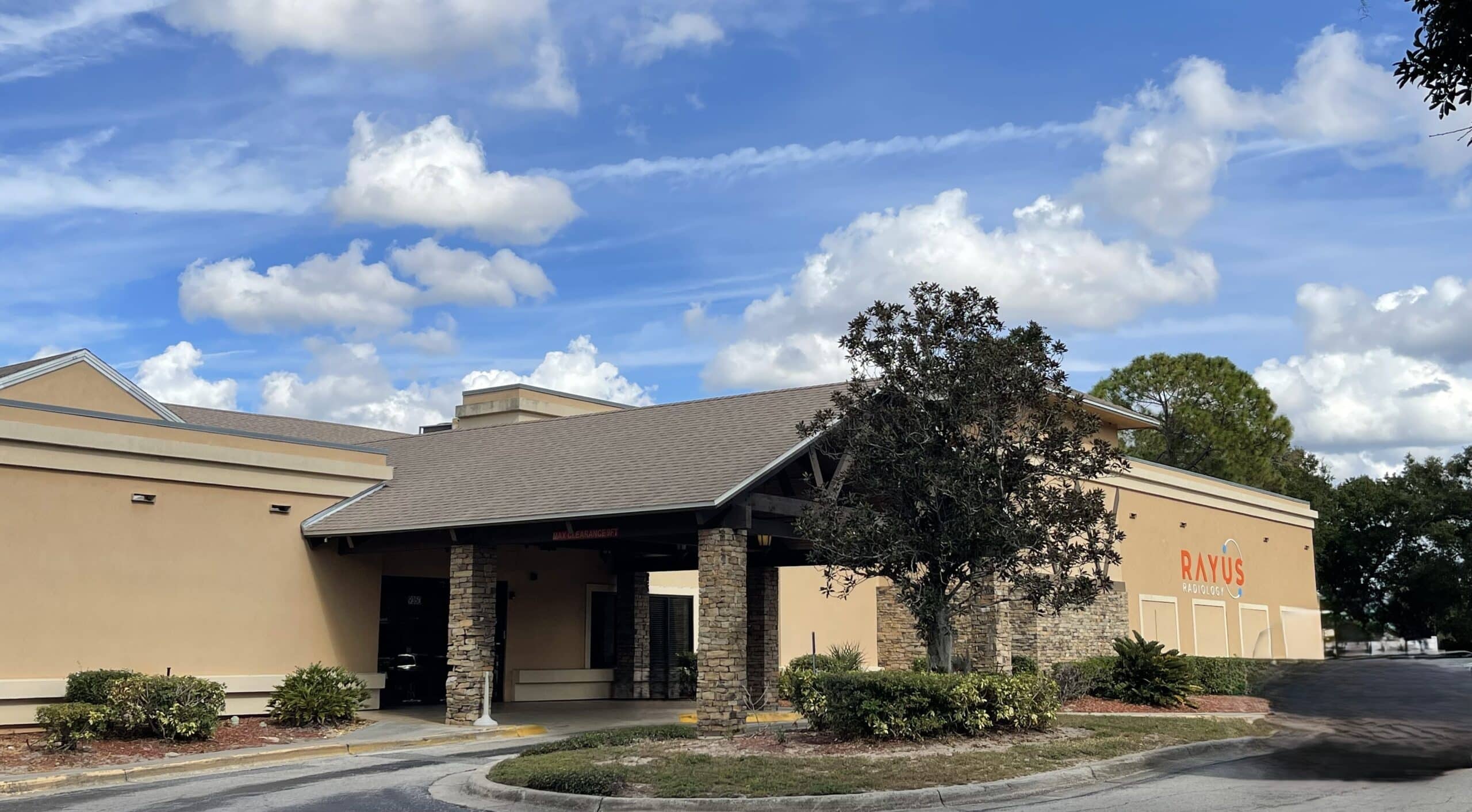 RAYUS Radiology Turkey Lake Orlando Florida Main Entrance outside