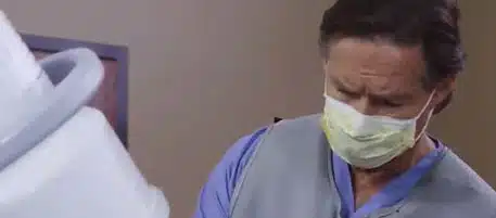 Dr. Blake Johnson in mask
