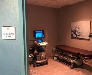 Ultrasound suite in CDI Plymouth