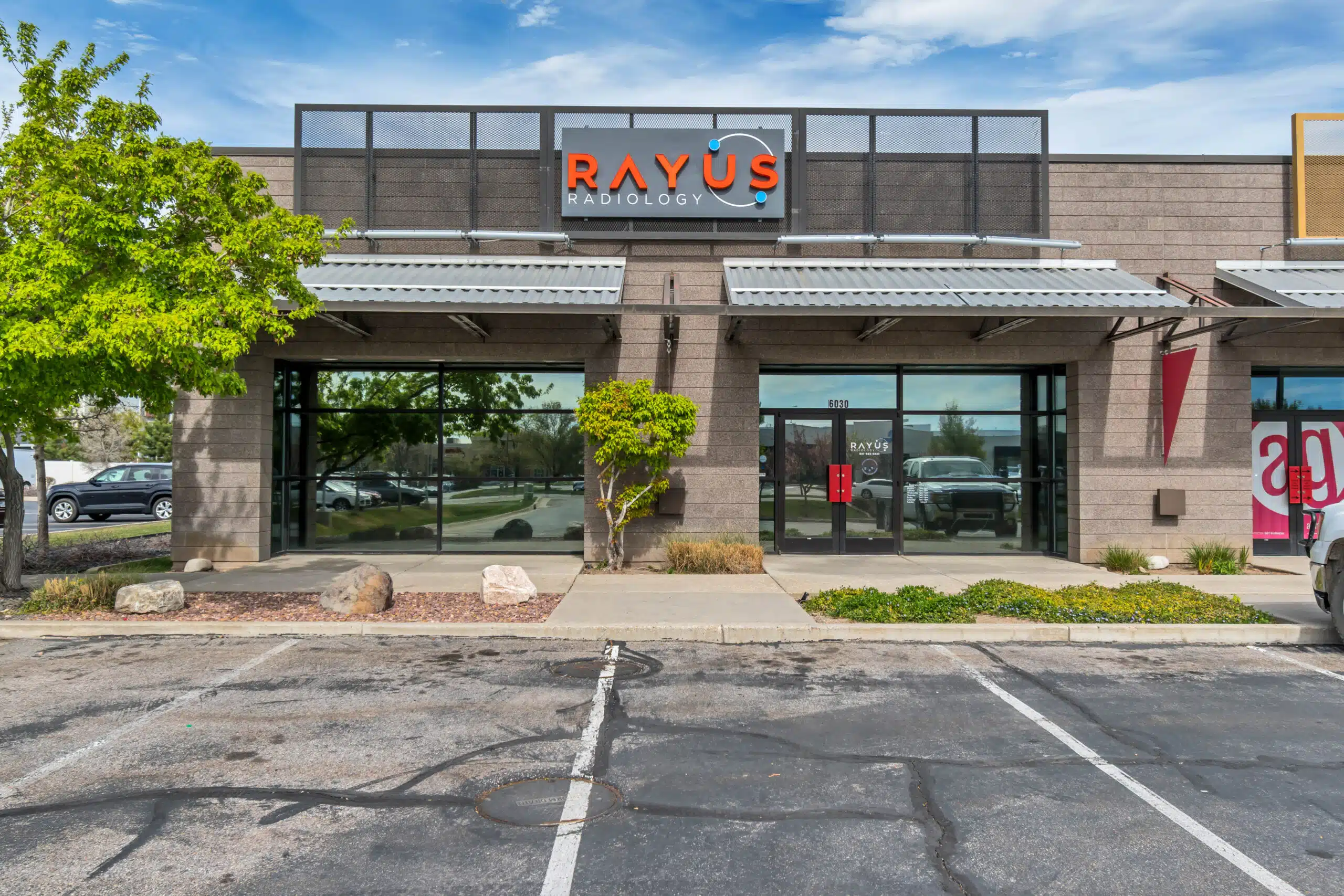 rayus radiology south ogden utah center exterior orange sign