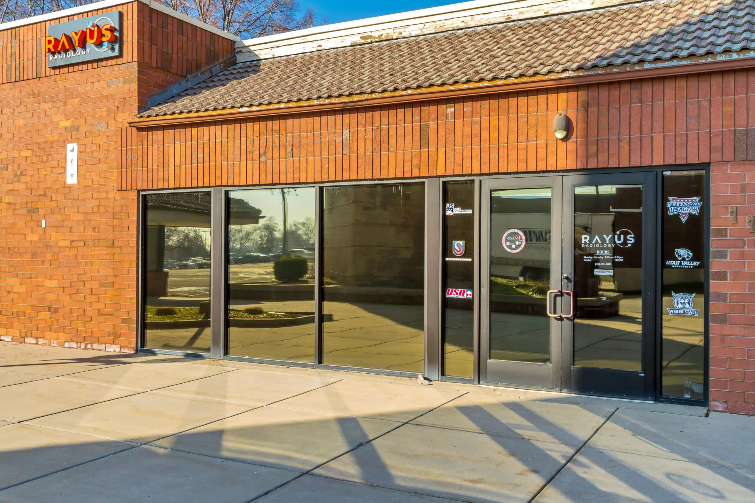 brick building exterior rayus radiology salt lake city brickyard