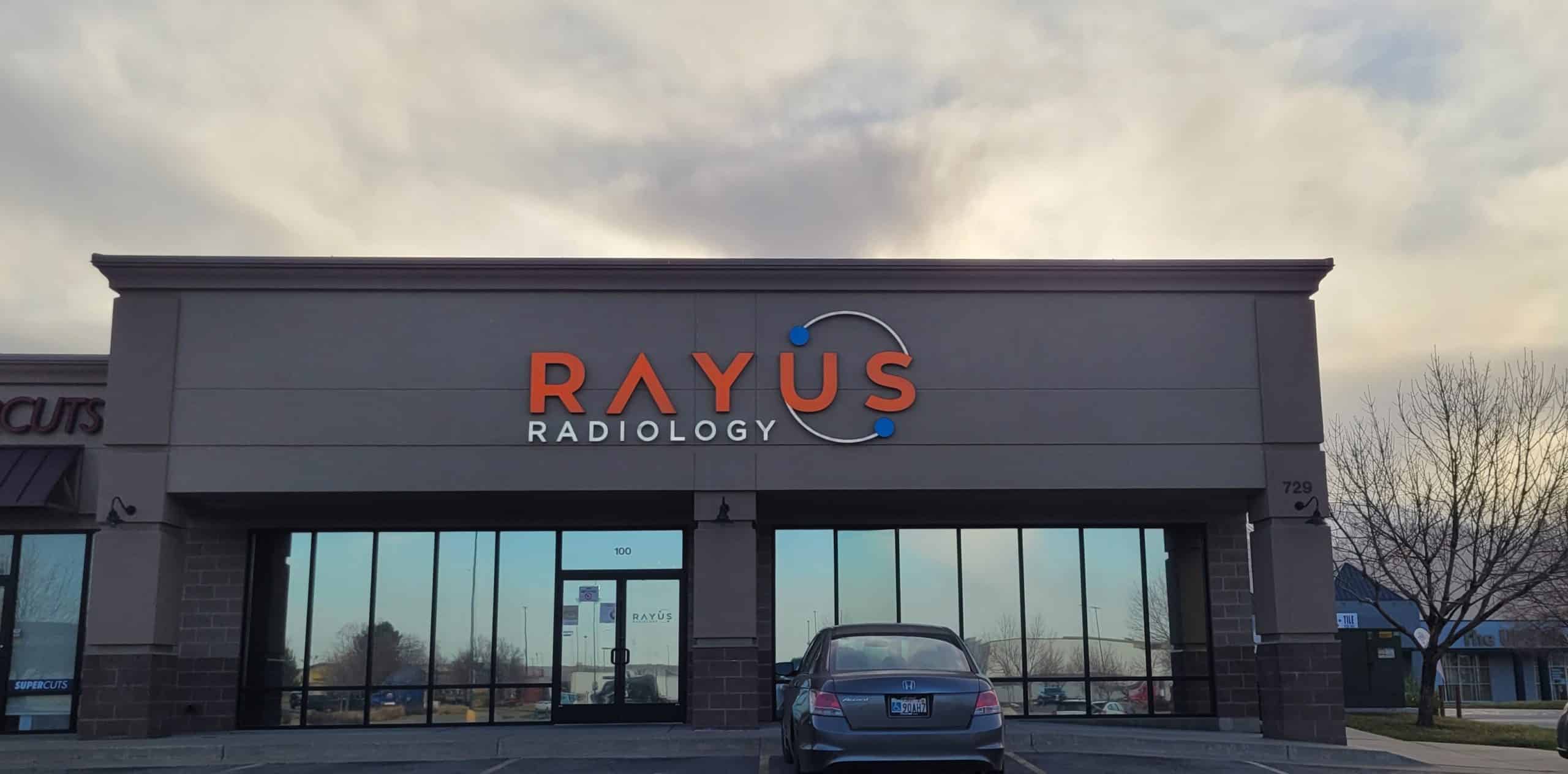 RAYUS Radiology diagnostic imaging center in 729 King Street, Suite 100, Layton, UT 84041