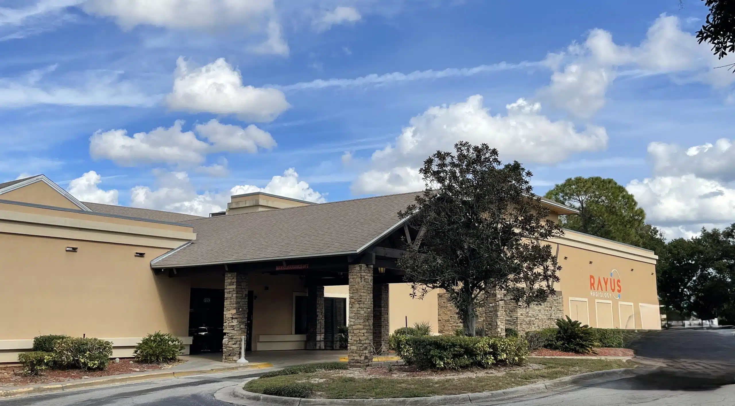 RAYUS Radiology Turkey Lake Orlando Florida Main Entrance outside