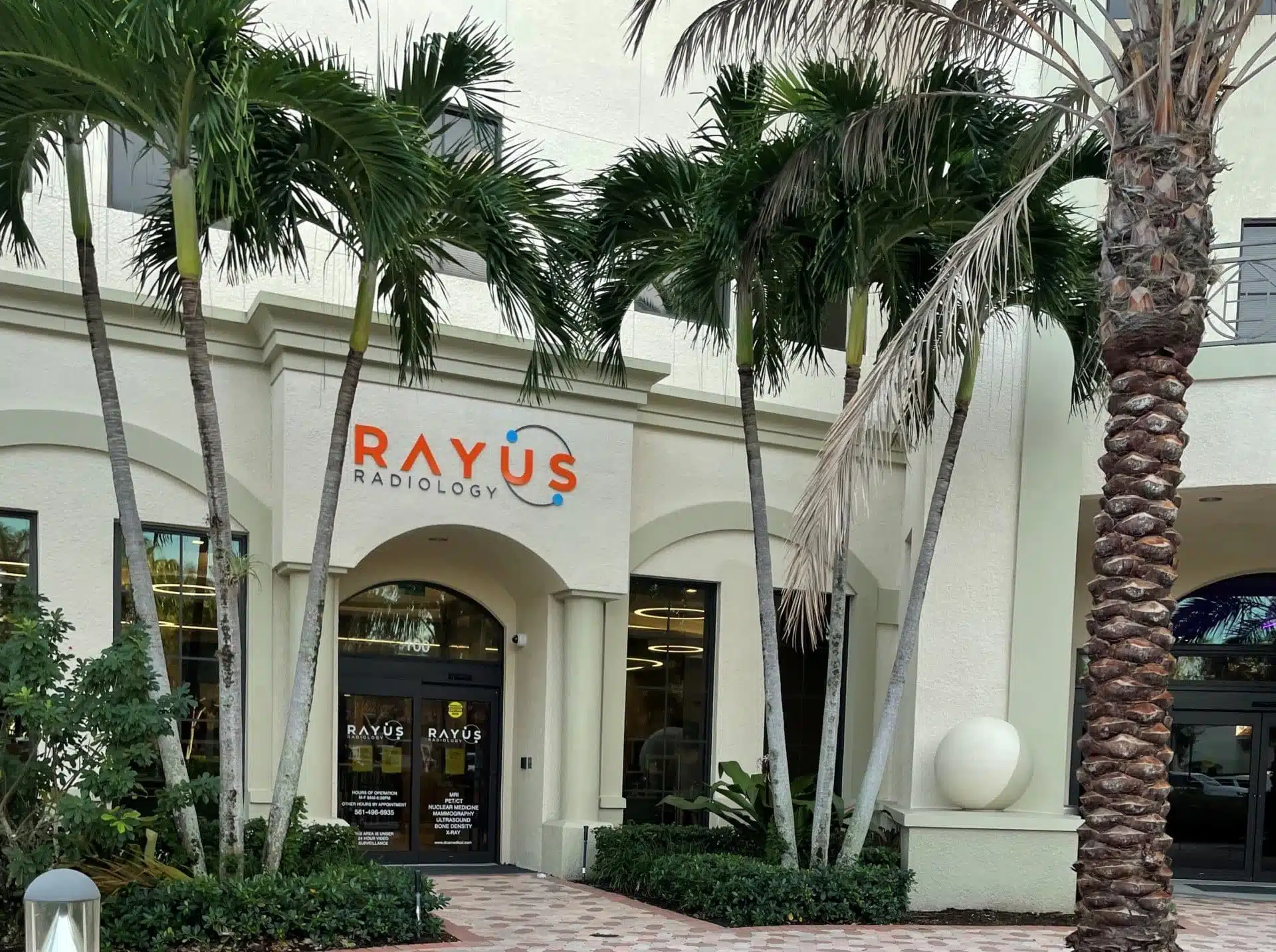 RAYUS Radiology diagnostic imaging center in 3601 PGA Blvd. Suite 100, Palm Beach Gardens, FL 33410