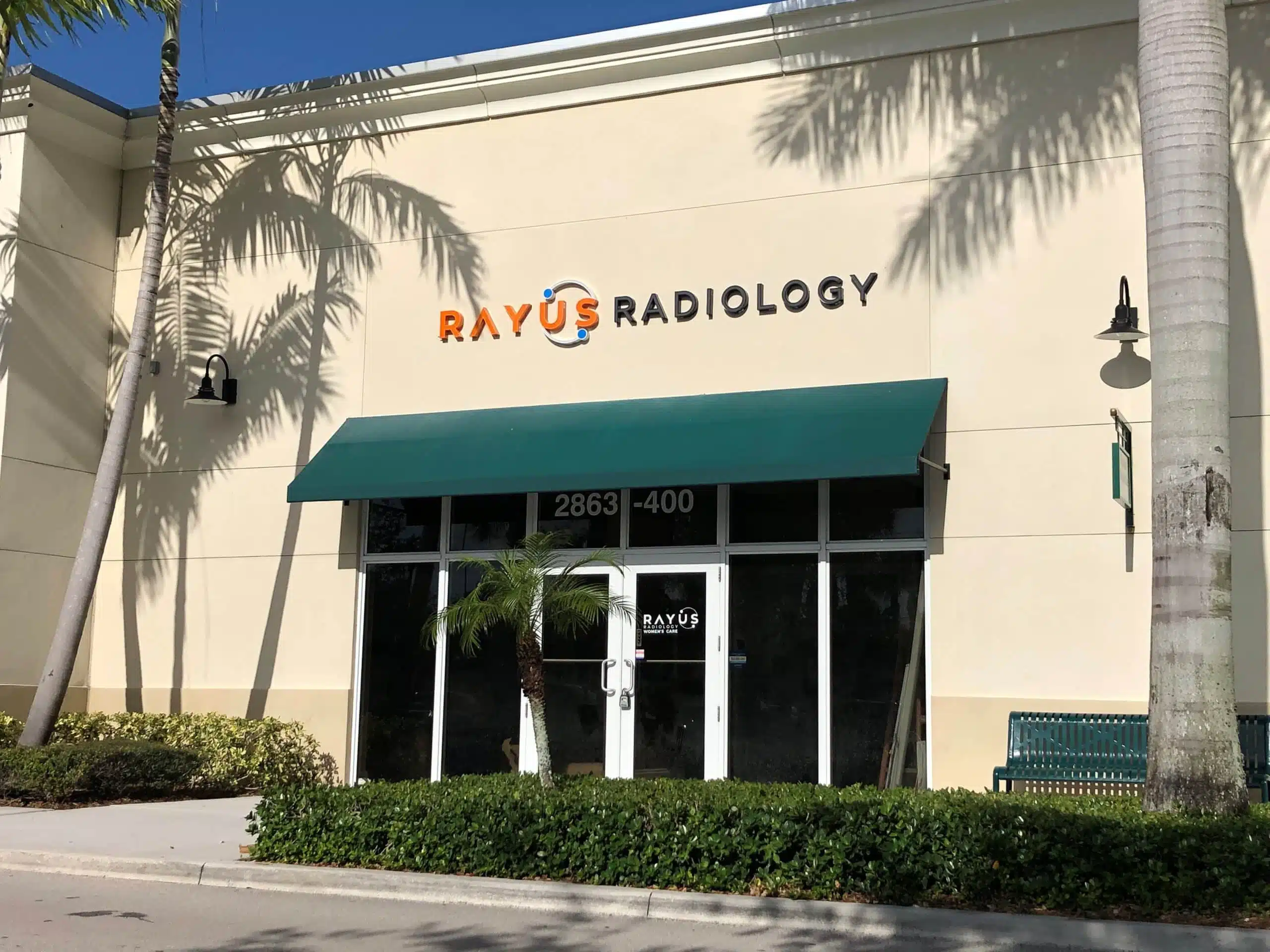 RAYUS Radiology diagnostic imaging center in 2863 State Road 7 Suite 400, Wellington, FL 33414